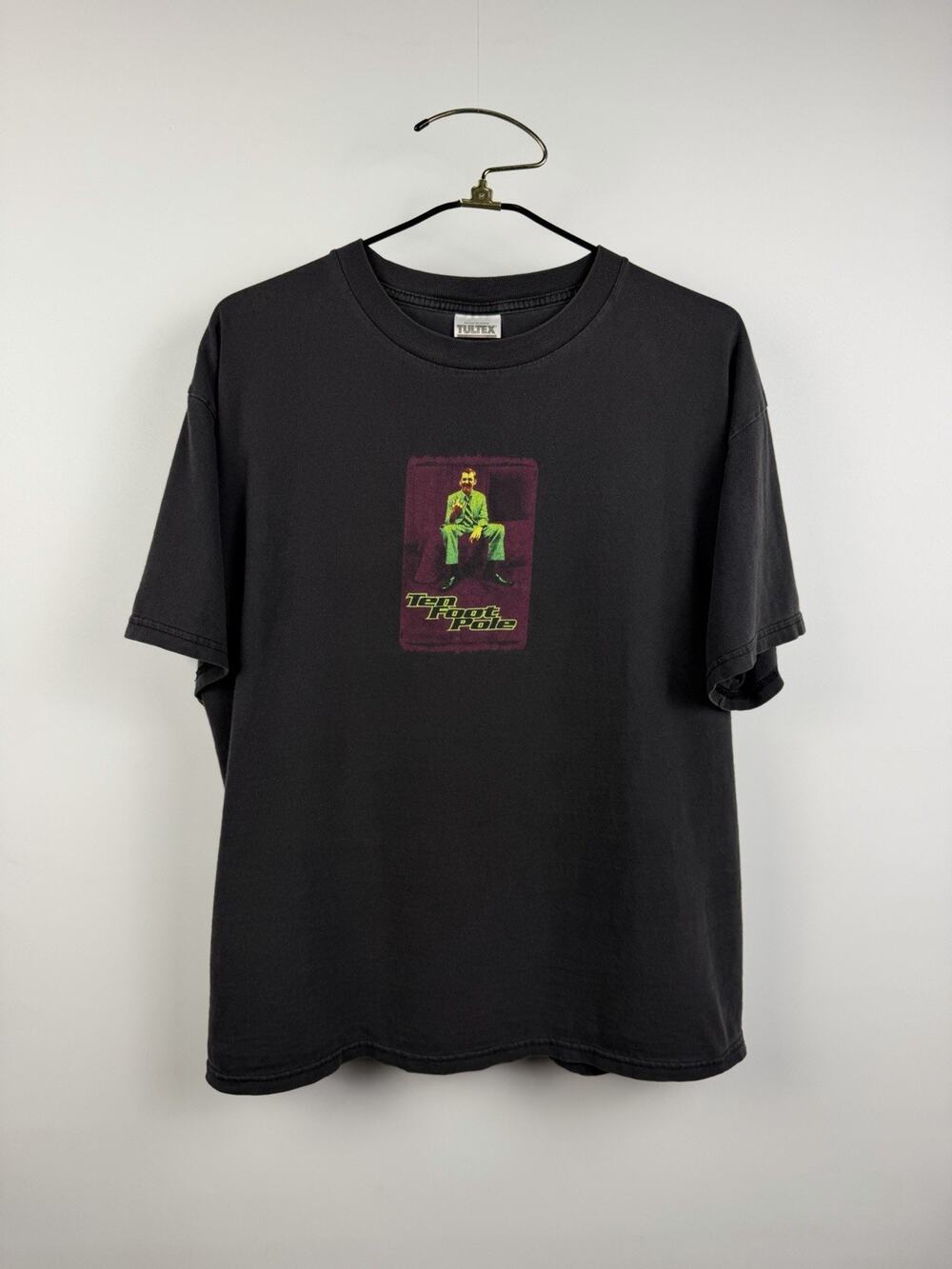 Vintage 1999 Ten Foot Pole Tee Latex Is My Business Punk Rock Epitaph XL 24x28